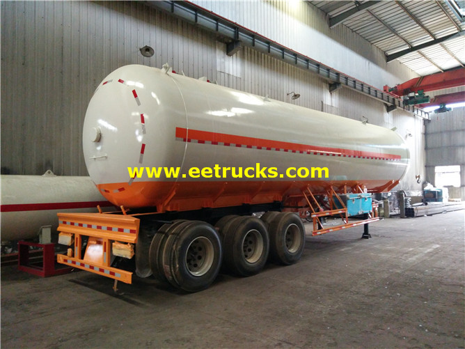 LPG Gas Transport Tank Trailers