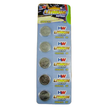 HW Tigerhead CR2032 Lithium Button Cell Battery