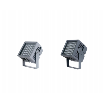 LED flood light with a die-cast aluminum housing