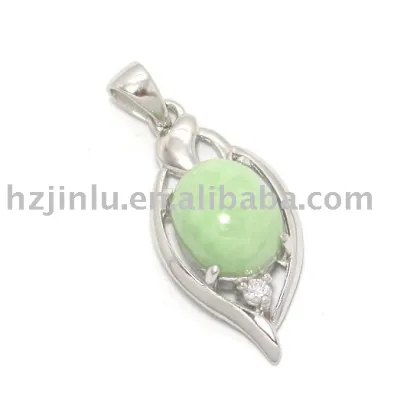 paypal- 925 sterling silver pendant, jade pendant(P010009)