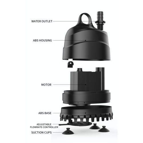Fish Pond Tank Bottom Suction Submersible Water Pump