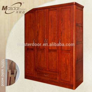 Solid Wooden Wardrobe In Bedroom Furniture