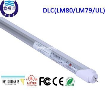 1200mm led T8 tube with DLC UL cUL CE RoHS LumenMax 3014 LED( 100lm/w)