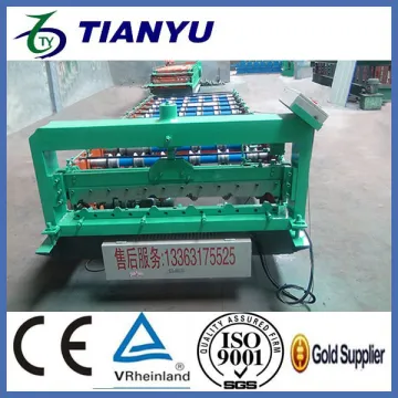 Metro tiles trapezoidal roof tiles forming line