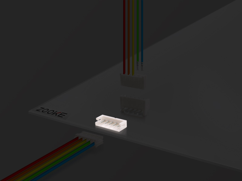 2.50mm pitch wire sa board connectors series na produkto