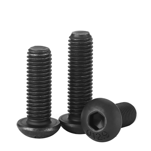 ISO7380 Hex Socket Head Screws Black Zinc