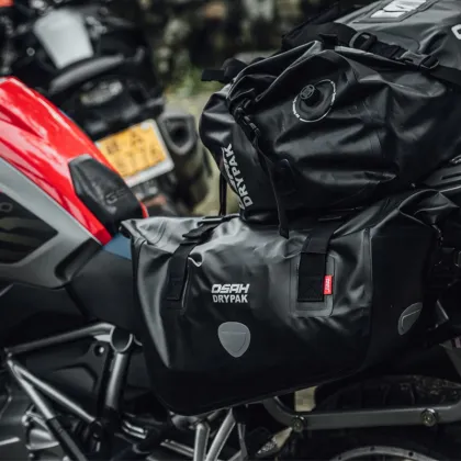 PVC Waterproof Motorcycle Panniers - Side Bags for Saddle