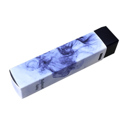 Blue luxury paper lipstick packaging box