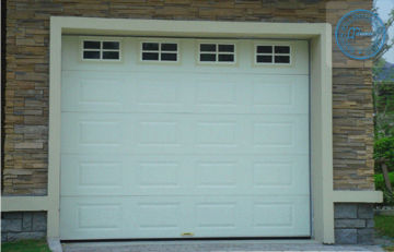 Residential Sectional Overhead Garage Door Automatic Thermal Insulation