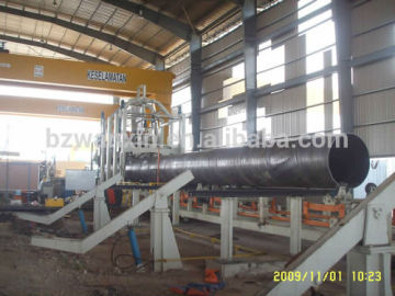 Spiral tube making machine