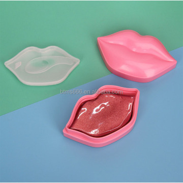 Natural Crystal Hydrating Pink Lips Mask - Private Label Collagen Gel Sleeping Hydrogel Lip Mask