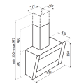 Campanas de cocina 90cm Extractor Meireles