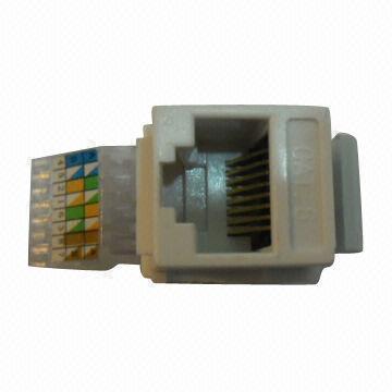 CAT 6 modular jacks, multi-function