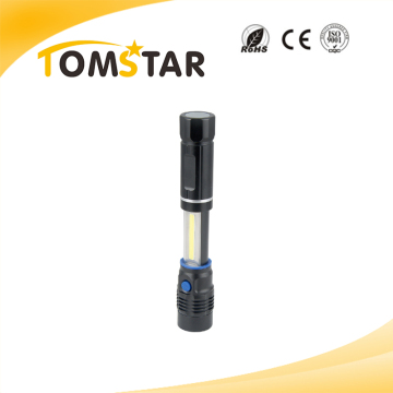 Telescopic led work light 200lumen COB led torch