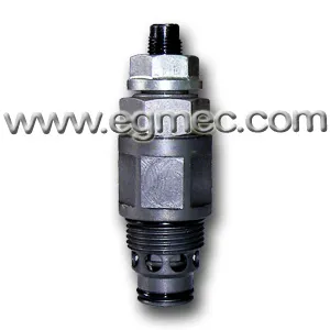 Cartridge Type Hydraulic Pressure Relief Carbon Steel Valve 