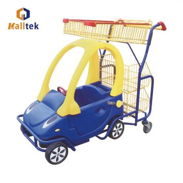 Children Supermarket shopping trolley