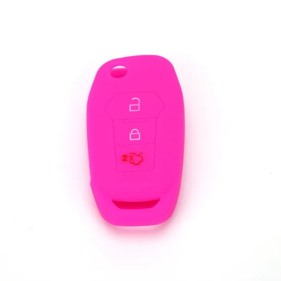 Eco-friendly Silicone Car Key Cover For Ford