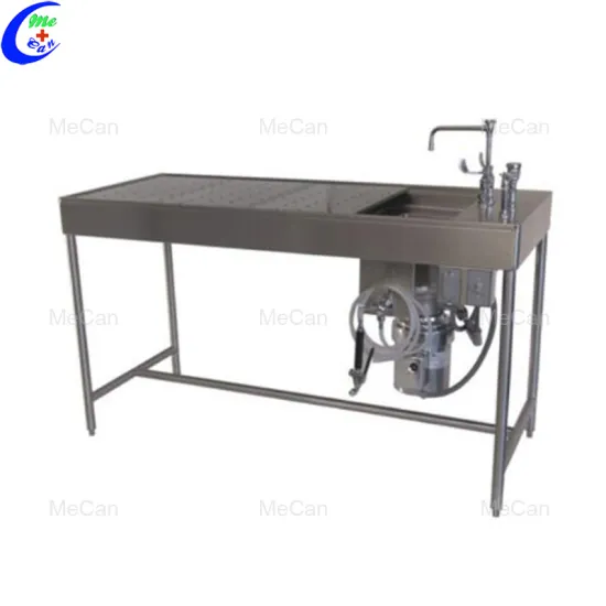High quality 304 stainless steel autopsy table checklist