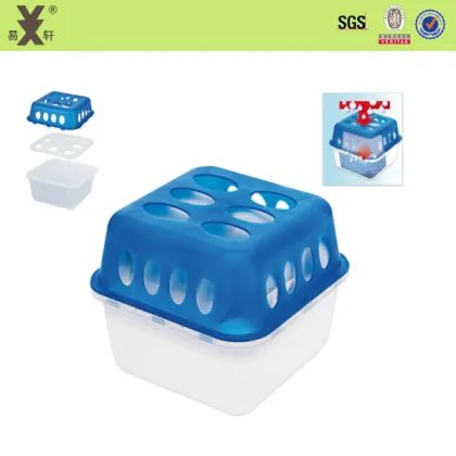 Home Interial Square Rifillable Moisture Absorber Dehumidifier Box