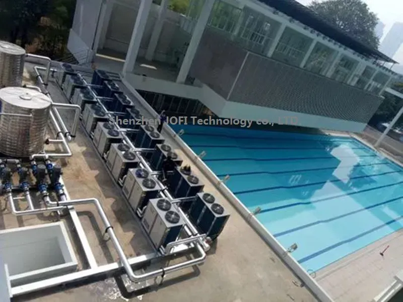 China Energy Saving 50kW Air Source Heat Pump for Commercial Heating and Cooling