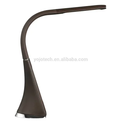 taotronics led desk lamp Touch, Date, Temperature, & Alarm - Flexible Top- Business Brown