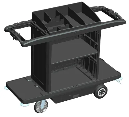 OEM/ODM Battery-Powered Housekeeper Trolley Maids Cart
