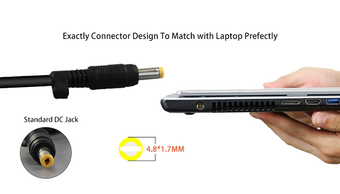 18.5v 3.5a Laptop Power Adapter for Hp