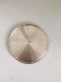 High quality stainless steel sanitary pipe end cap