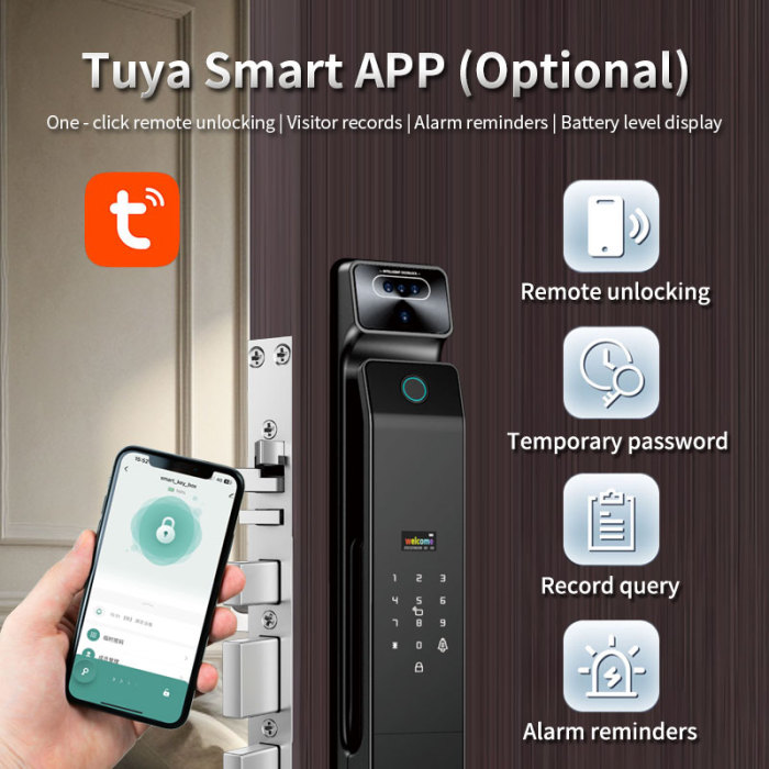 Биометрический отпечаток пальцев, распознавание ладони, умный замок дверной двери