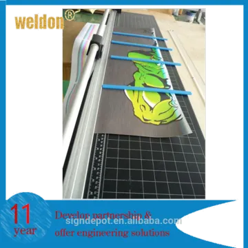 WELDON rotary trimmer guillotine a3 manual paper cutter