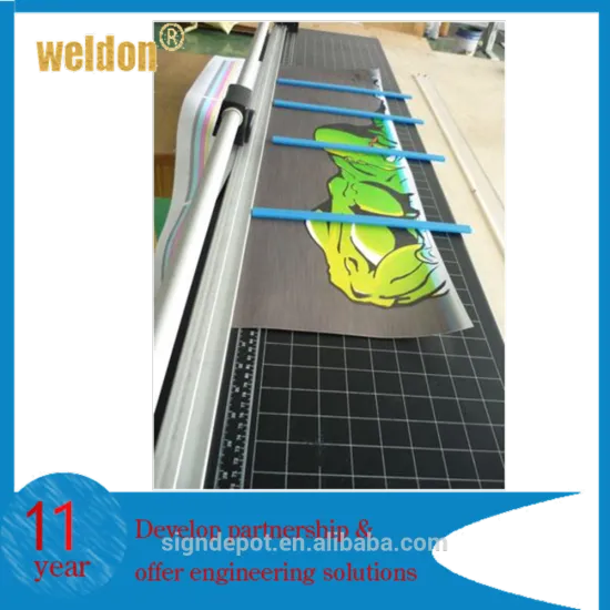 WELDON rotary trimmer guillotine a3 manual paper cutter