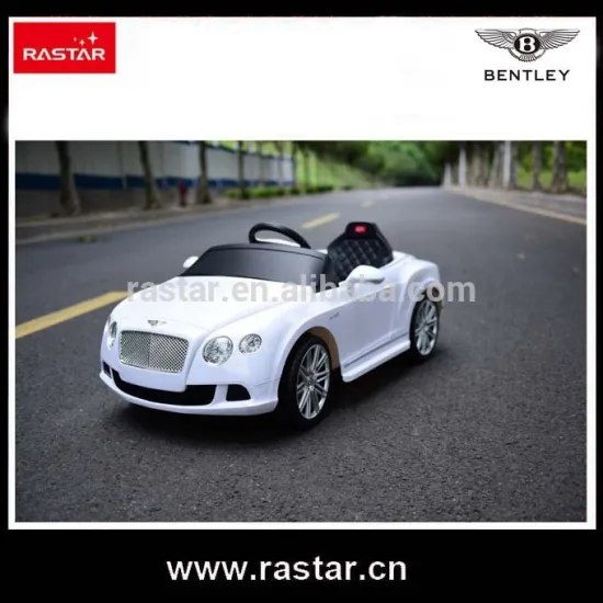 Rastar toy 4 wheel can sit electric ride on car for kids