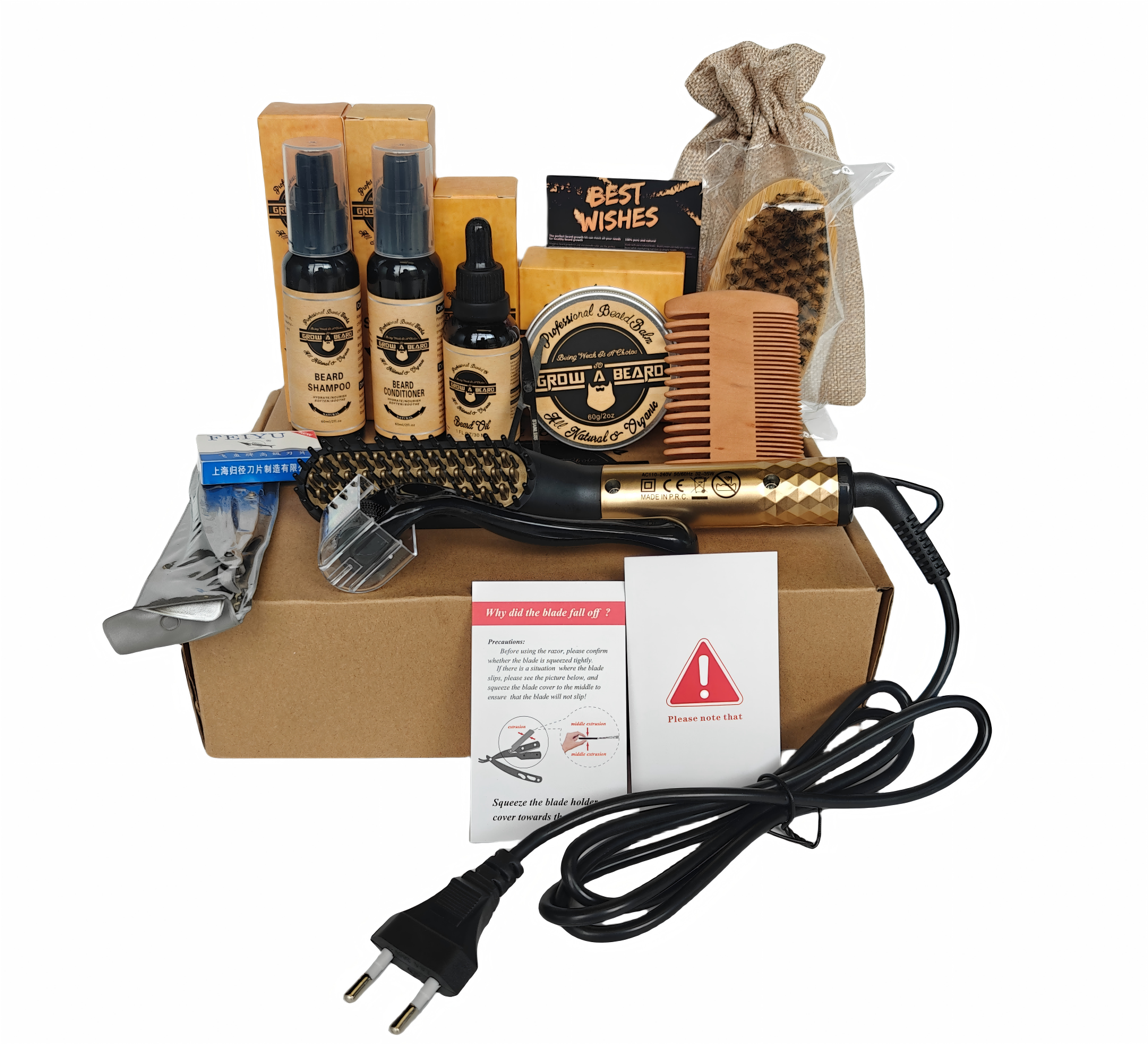 beard growth kit