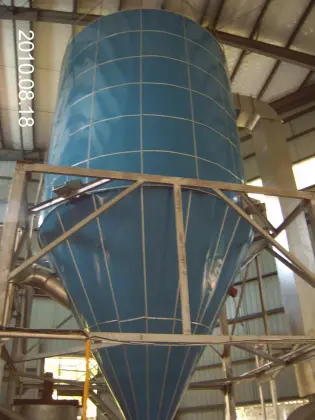 Chemical polyethylene centrifugal spray dryer