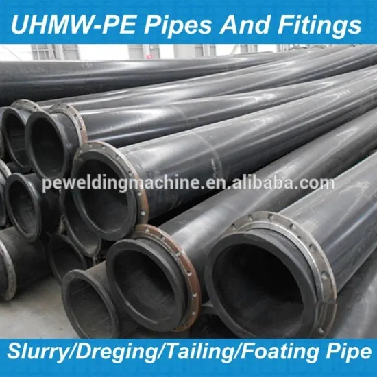 UHMWPE pipe for water-coal-slurry in power plant
