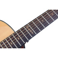 Solid spruce top acoustic guitar