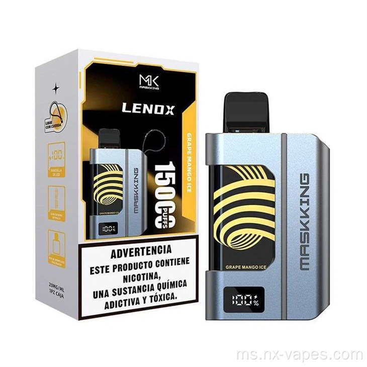Maskking Lenox 15000 Pod Kit Vape Vape Borong