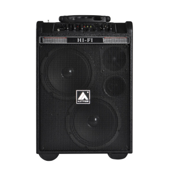 XD-N97 portable active speaker box with pull rod