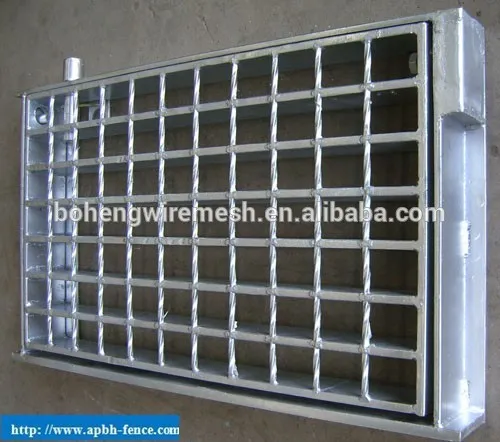 USED HOT GALVANIZED STEEL DRAIN COVER GRATING FOR WHOLESALES(Factory)