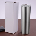 Straight body cup, stainless steel ice cream cup