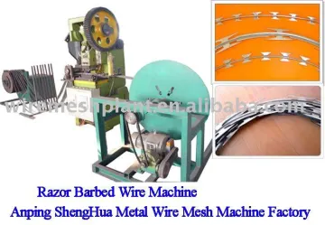 concertina razor wire machine