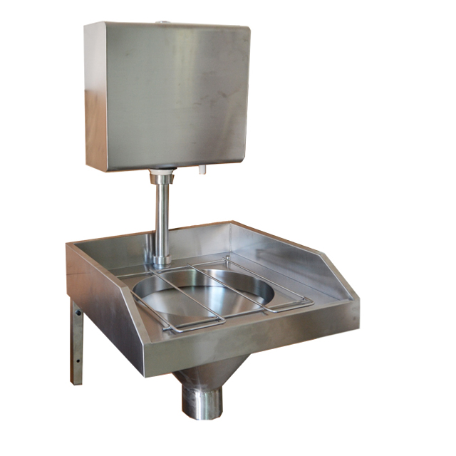 Stainless steel medical slop hopper China Manufacturer