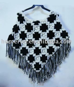 Fashion Knitted Shawl (HR-PJ-0033)
