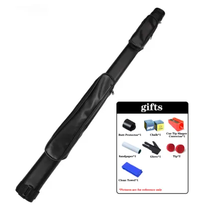 Billiard Accessories: 3/4 Cue Bag, Carrying Case, and Holder for Pool, Billiards, and Carrom Cues