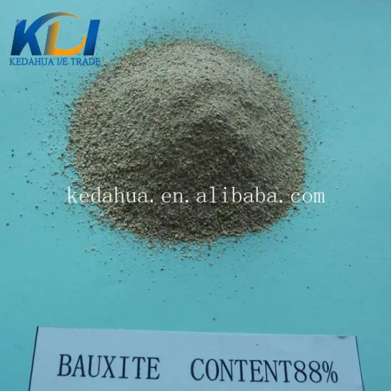 All size bauxite ore for cement industry