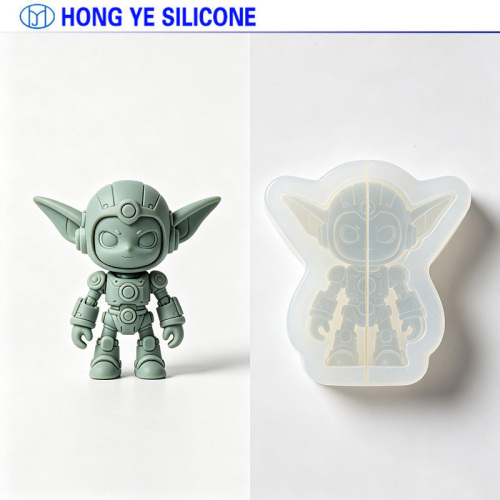 Odorless silicone for indoor art casting projects