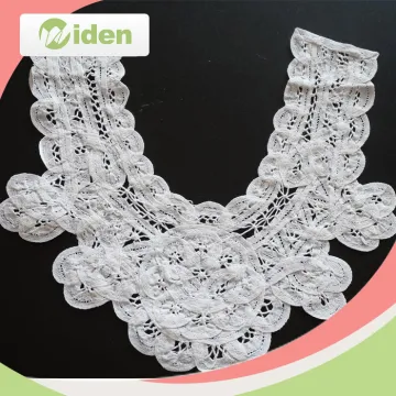Brocade Lace Fabric Wedding Handmade Collar Lace Battenburg Neck Lace