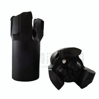 pdc drill bit 3 wings concave hard rock formation carbide steel for water well oil gas borehole made in China factory price