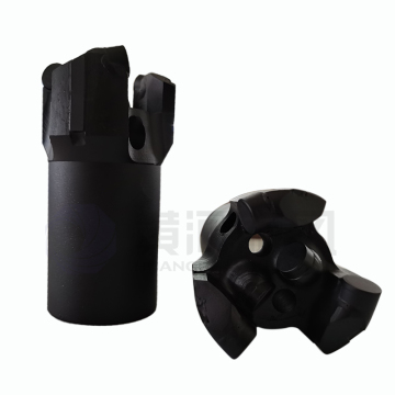 pdc drill bit 3 wings concave hard rock formation carbide steel for water well oil gas borehole made in China factory price