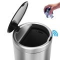 Round Motion Sensor Trash Can